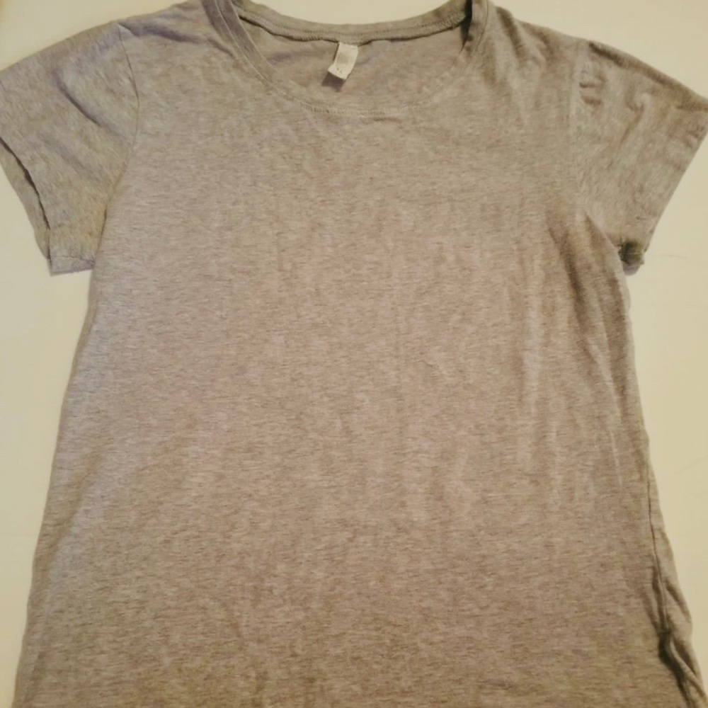 We are selling a gray shirt.